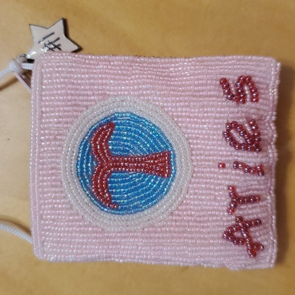 ARIES mini pink change purse 👛 - Picture 3 of 10